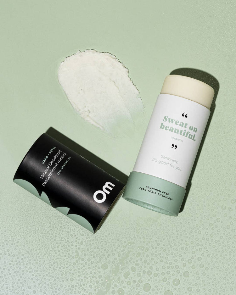 Om Organics | Herb + Petal Mineral Deodorant